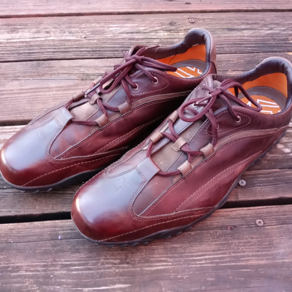 Timberland Mens Brown Leather Oxfords Shoes Size 13 M . style 86590. 150.6pem